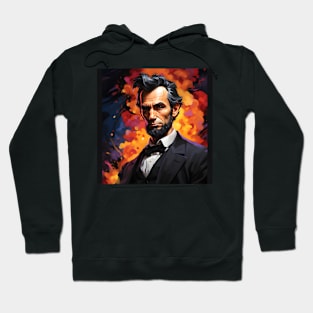 Abe Lincoln (Stylized portrait) Hoodie